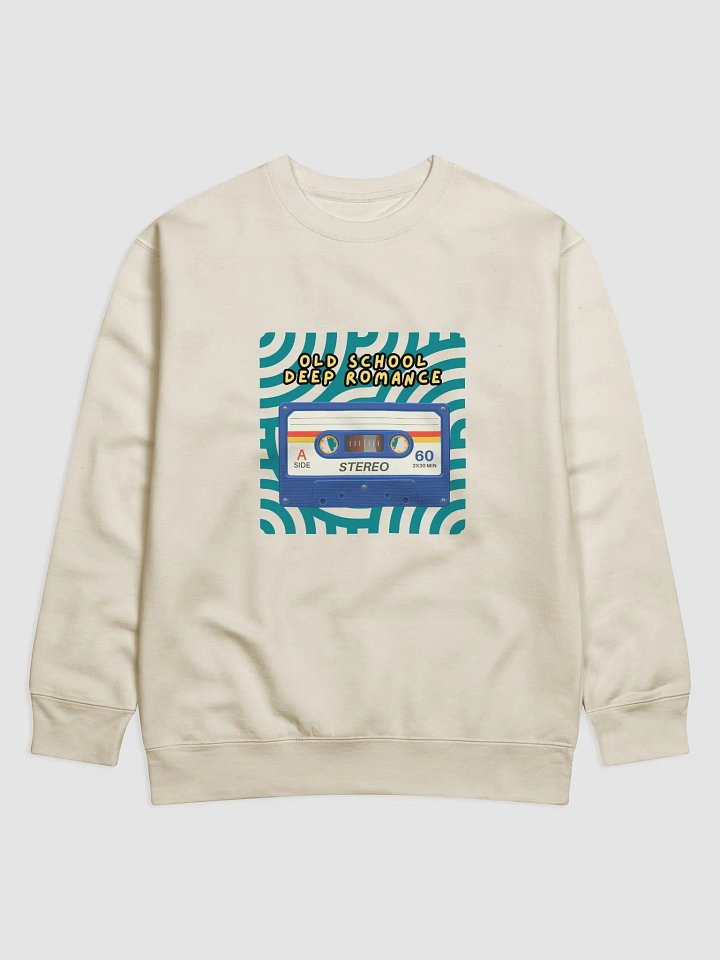 Retro Romance Cassette Tape Sweatshirt | old school deep romance product image (5)