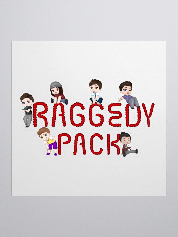 Raggedy Pack Chibi Sticker product image (3)