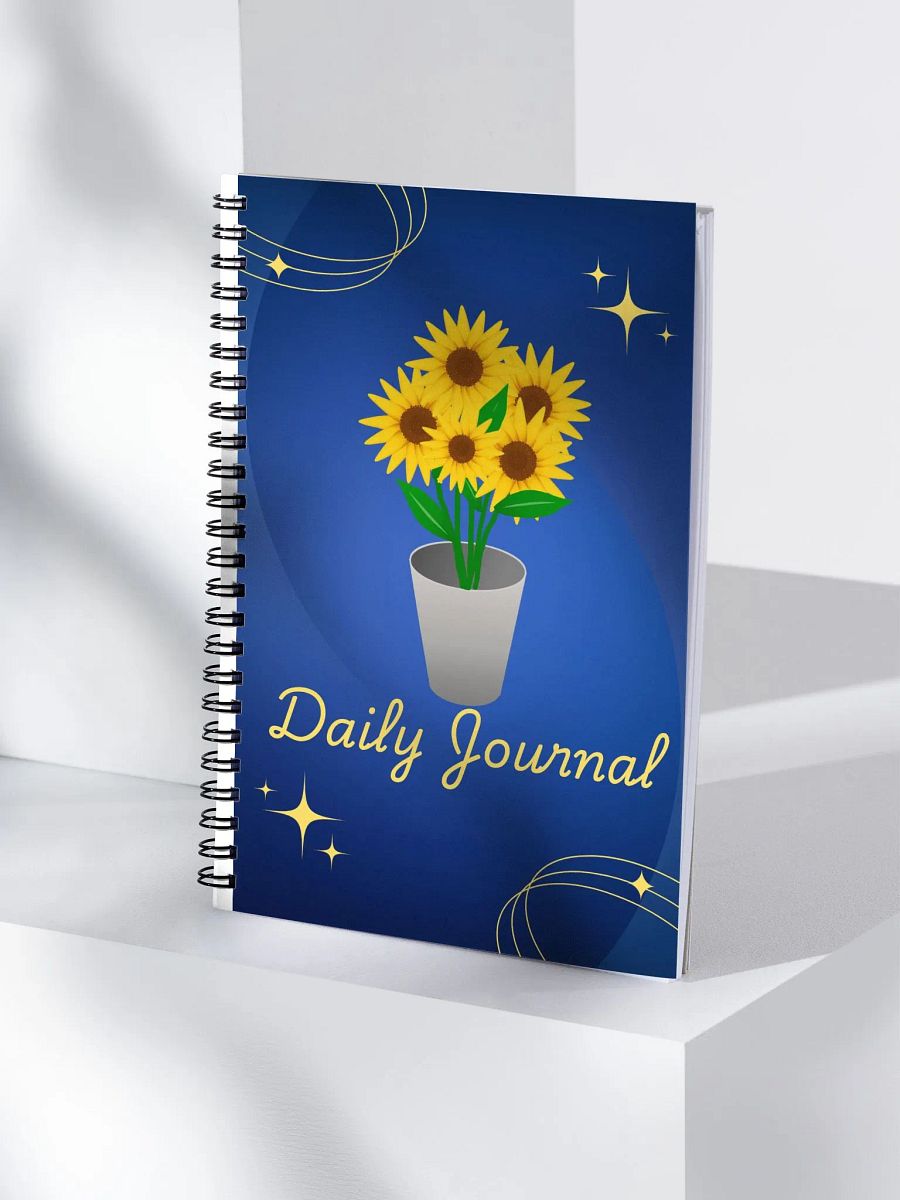Sunflower Dreams Spiral Notebook product image (3)