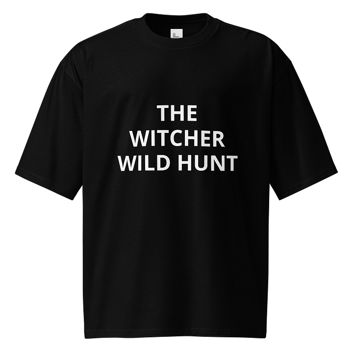 Wild Hunt Oversized Tee product image (1)
