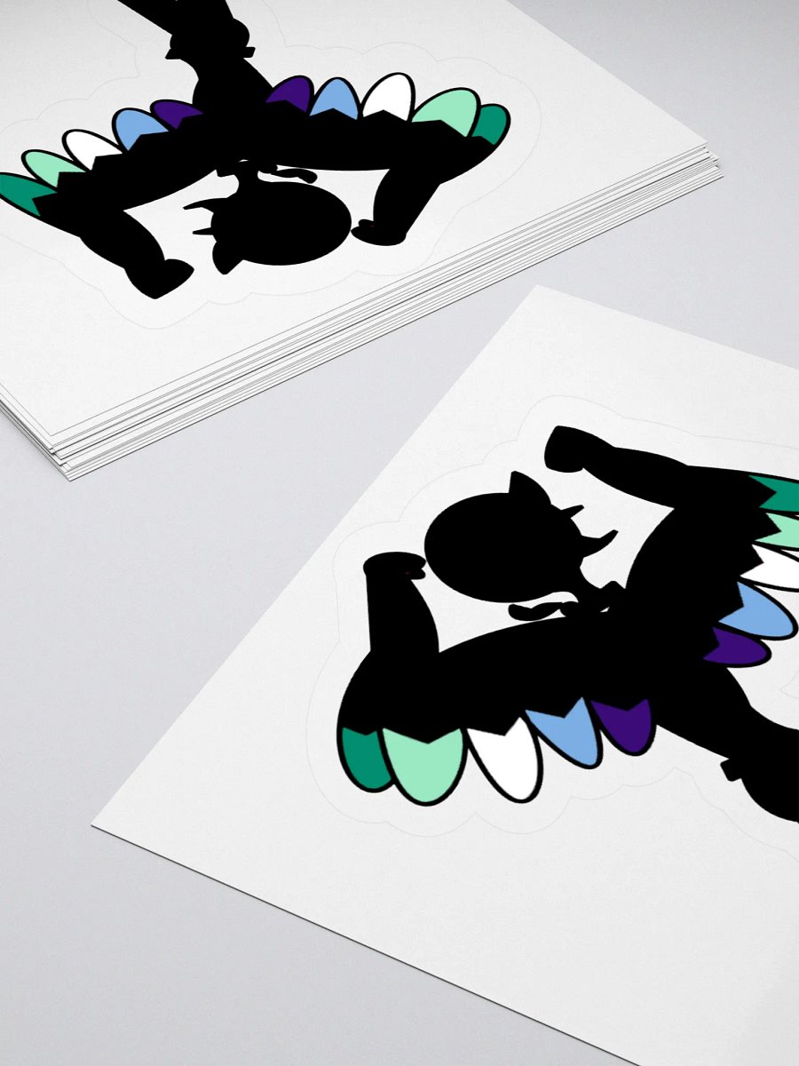 Superhomo! Eudo MLM Silhouette Variant Sticker! product image (4)