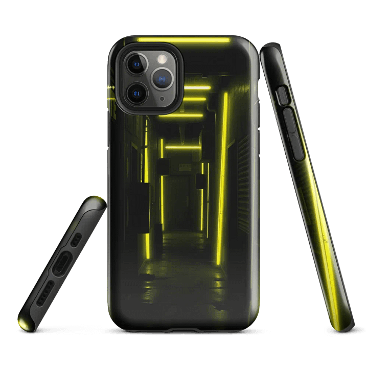 Neon Hazard - iPhone Tough Case product image (1)