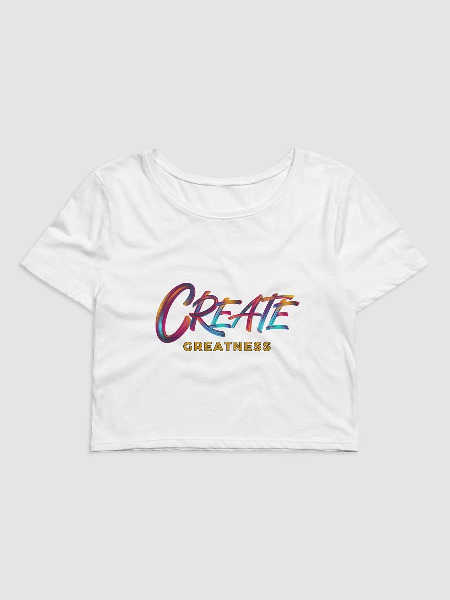 Create Greatness Women's Crop Tee product image (25)
