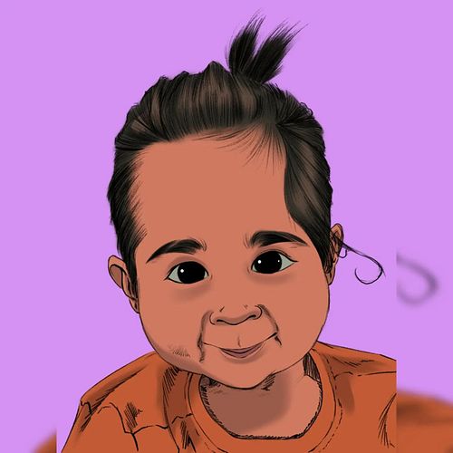 PORTRAIT WEDNESDAY 7/12

@its.getting.spooky 

I'm so glad you wanted me to draw an updated version of your little one! She's...