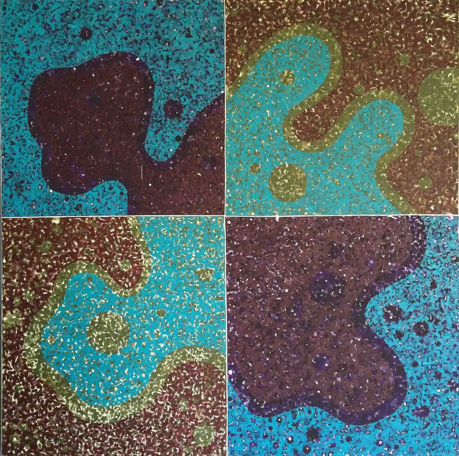Laughing at the Jig on Canvas (32" x 32") product image (1)
