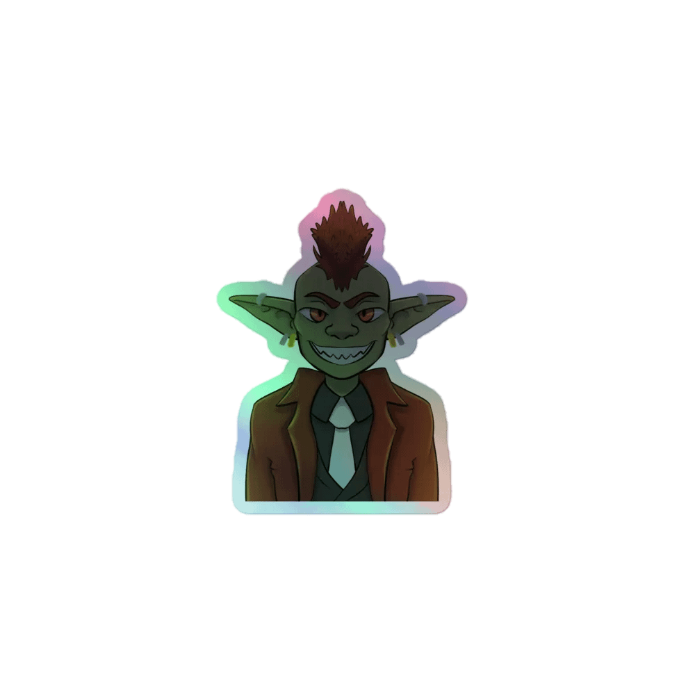 Bazkizz Holographic Sticker product image (1)