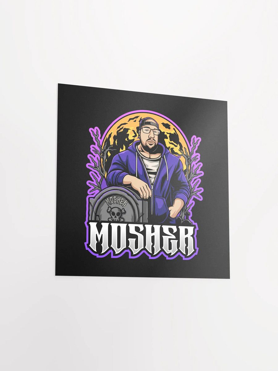 MOSHER GRAVE LOGO POSTER product image (3)