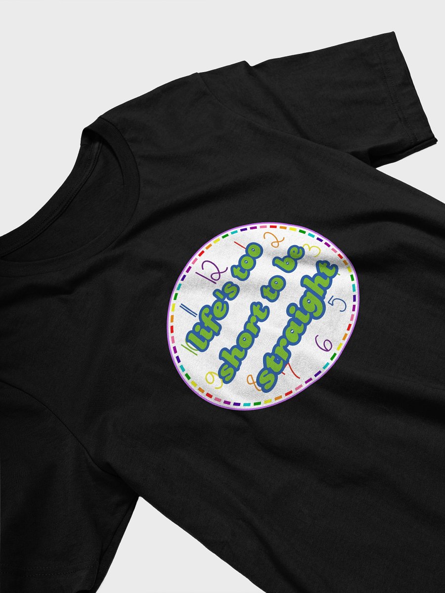life's too short to be straight queer t-shirt product image (3)