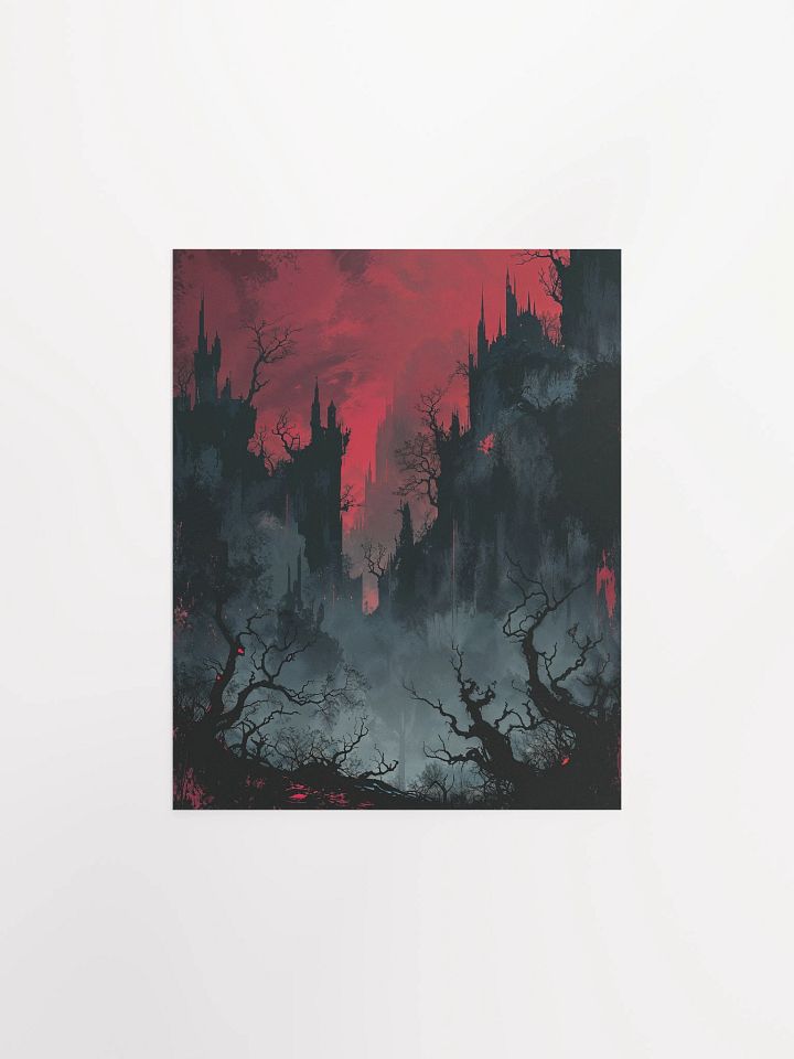 Thorns of the Crimson Vale Matte Poster product image (1)