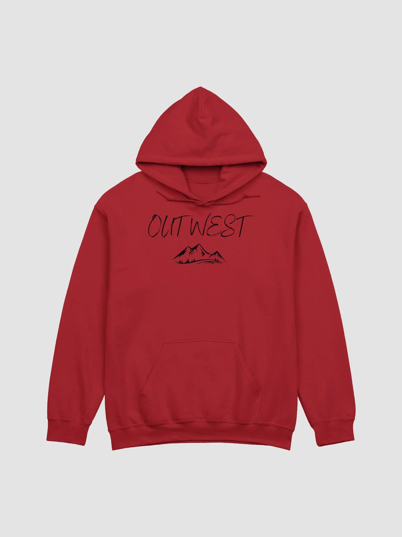 OUT WEST/MOUNTAINS - Heavy Blend Hoodie product image (40)