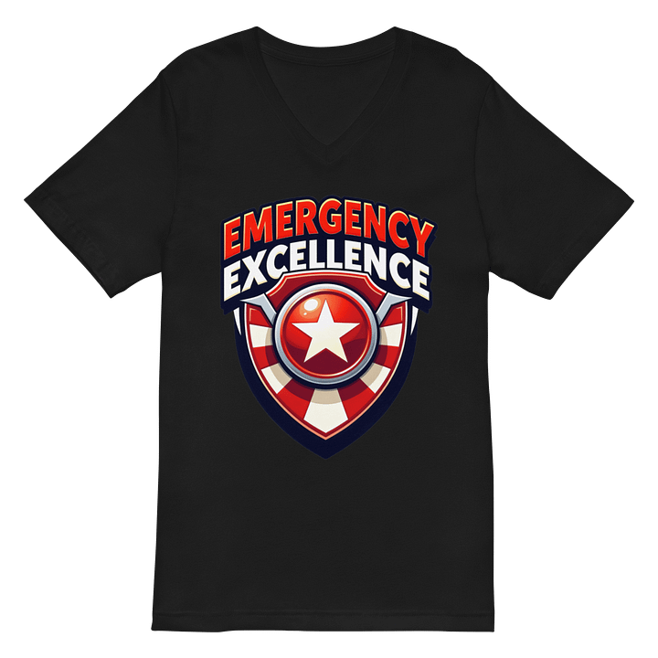 Emergency Excellence Badge V-Neck Tee product image (3)