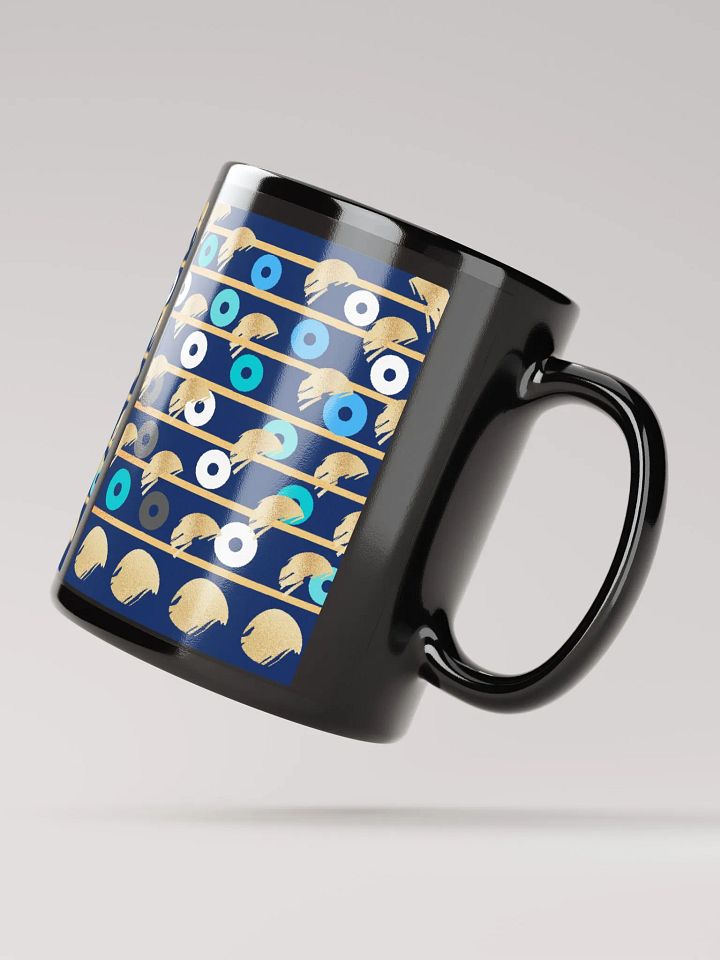 JoBeth Nautical ⚓ Black Glossy Mug product image (3)
