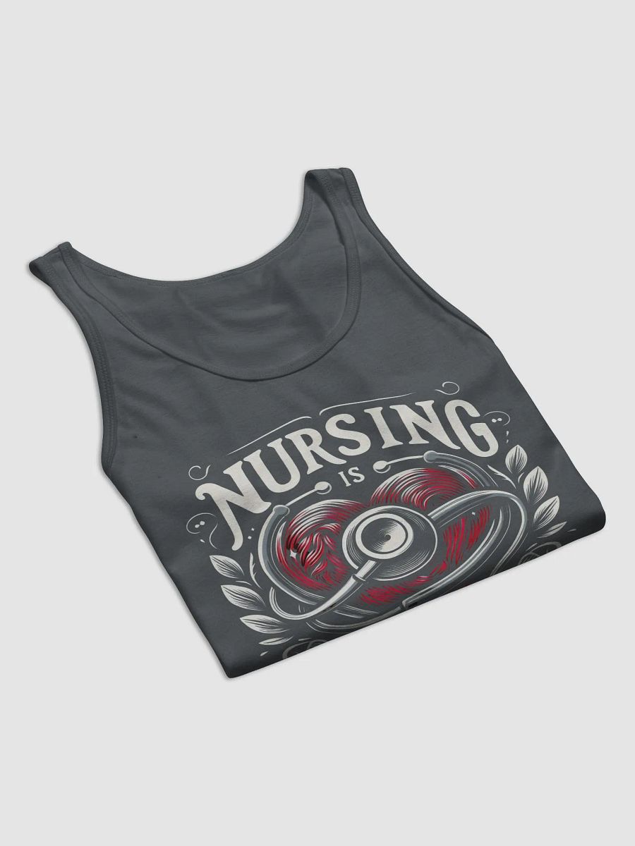 Nursing is a work of heart Tribute Tank product image (38)