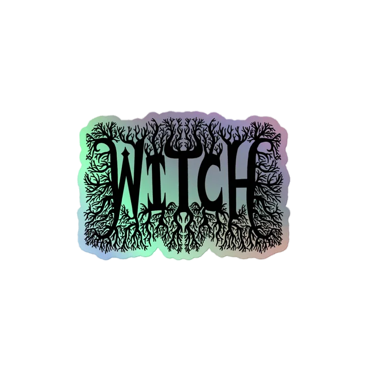 Witch Metal Holo Sticker product image (2)