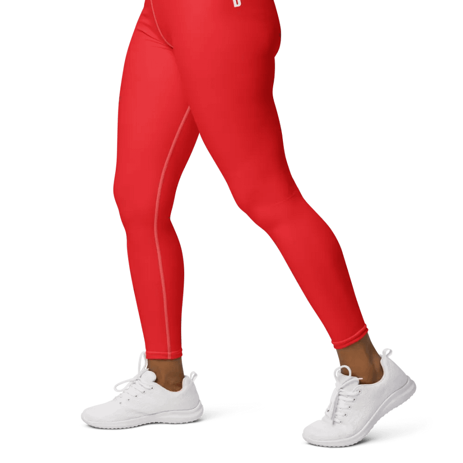 Unisex Red Yoga Leggings product image (4)
