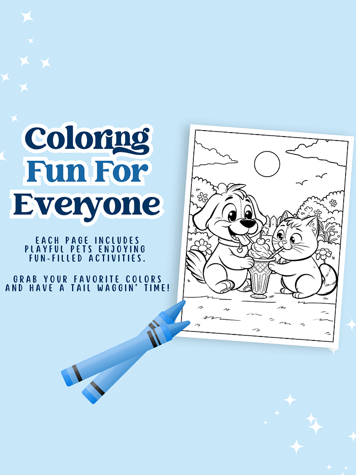 Tail Waggin' Time Coloring Pages product image (2)