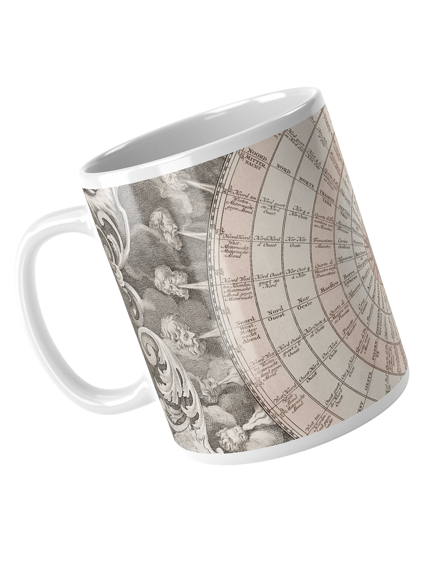 Baroque Wisdom White Glossy Mug product image (3)