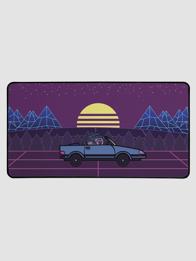 Synth ride deskmat 15.5