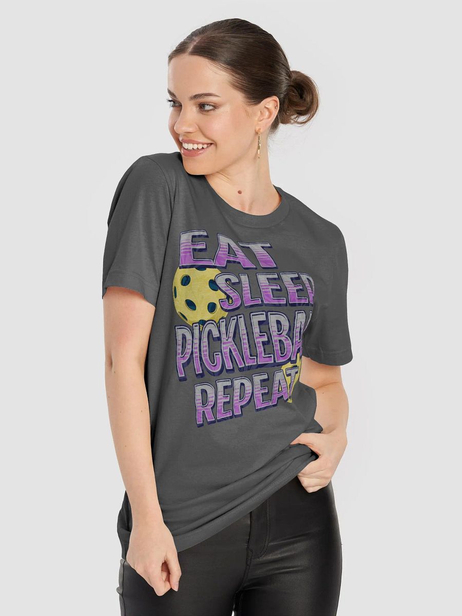 Eat Sleep Pickleball Repeat Angle Passion T-Shirt product image (29)