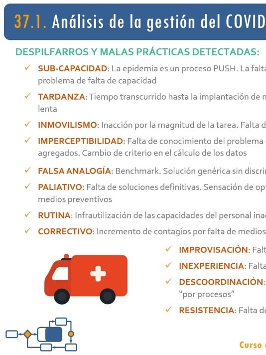 37. La gestión del Covid-19. Ejemplos Lean en Servicios VII product image (1)
