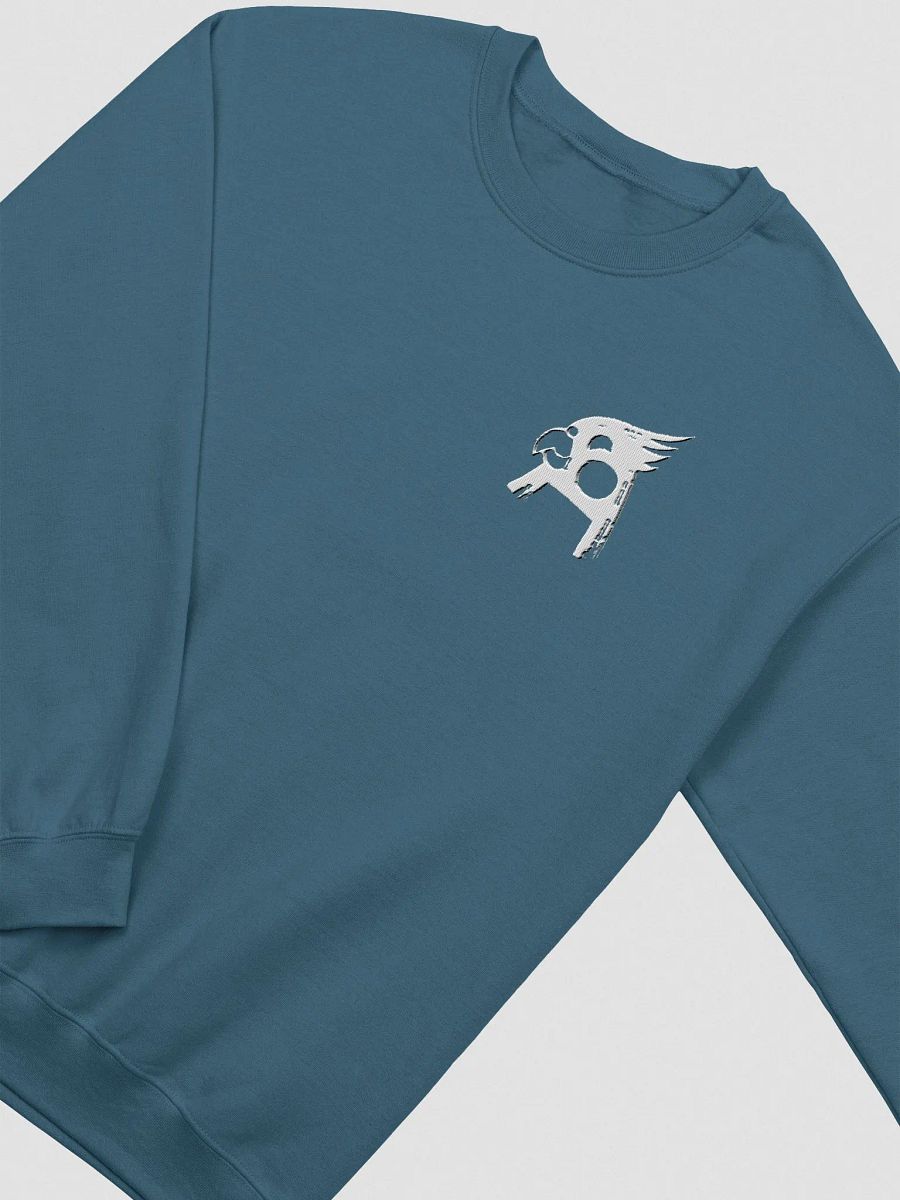 Embroidered sweatshirt pocket logo product image (3)
