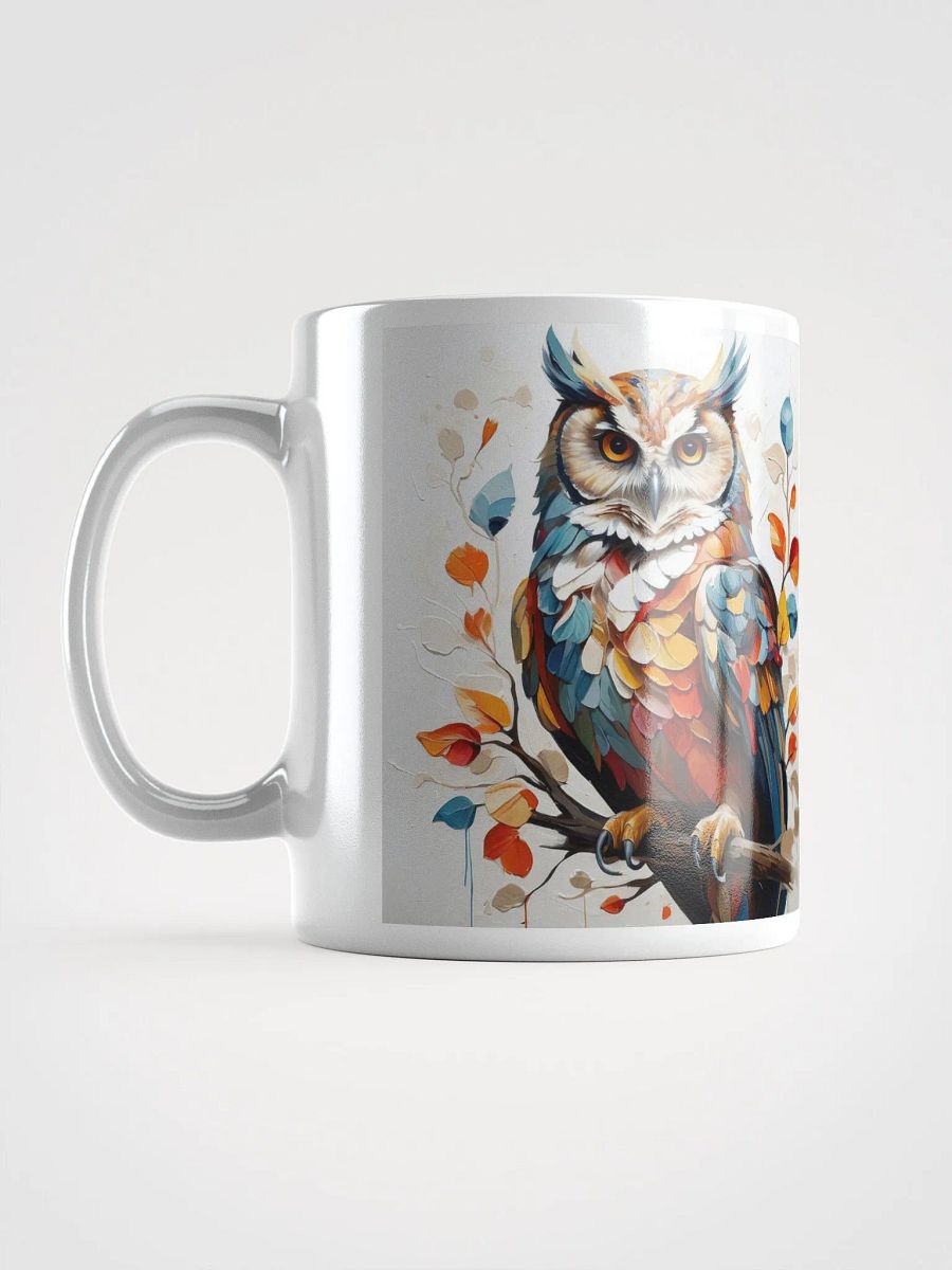 Radiant Feathers Owl Mug product image (4)
