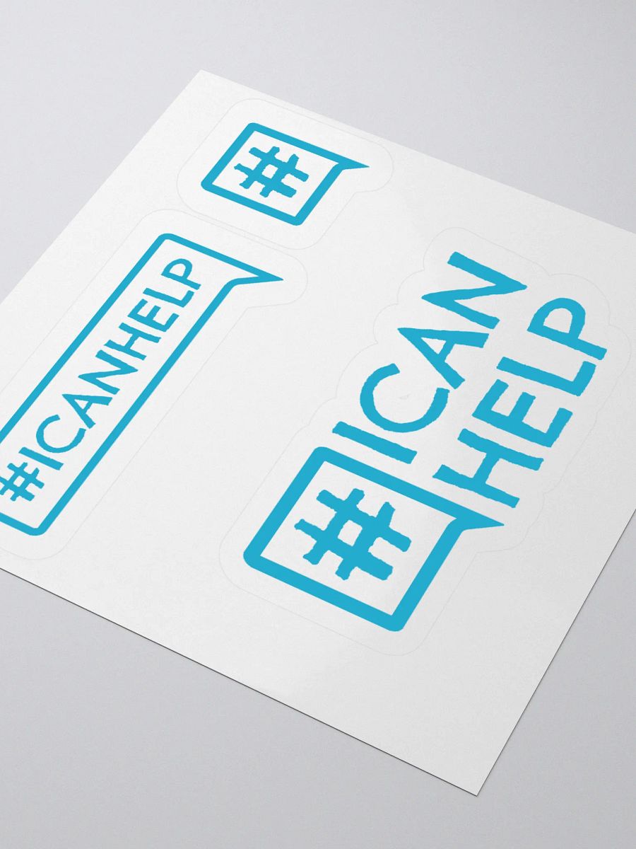 #ICANHELP Stickers product image (3)