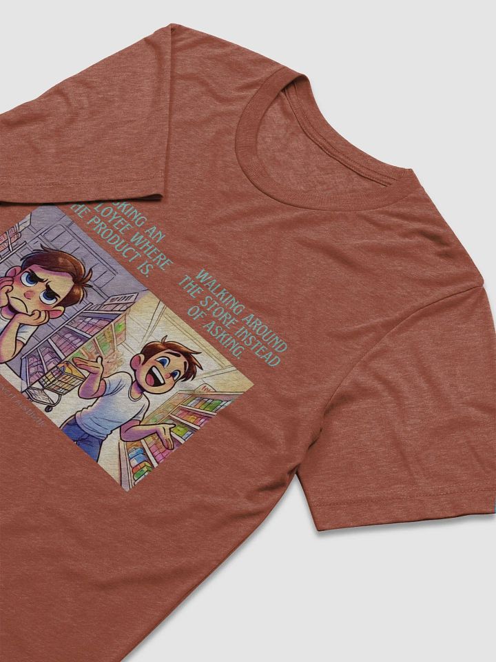 Retail Therapy Comic Print T-Shirt product image (2)
