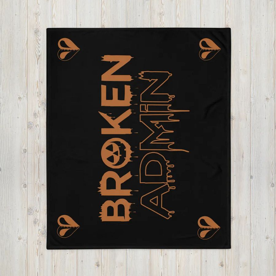 BrokenAdmin Halloween Edition Blanket product image (16)