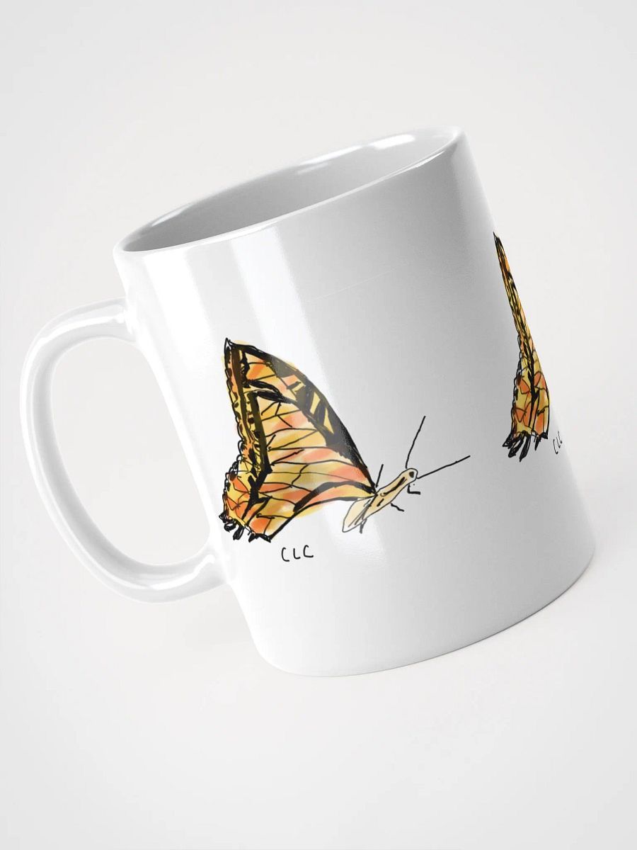 Butterfly Bliss White Glossy Mug product image (9)
