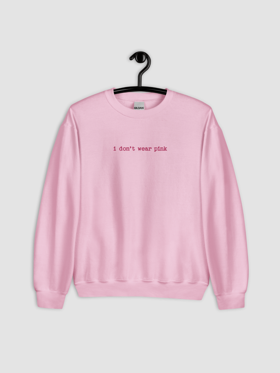 i don’t wear pink crew product image (10)