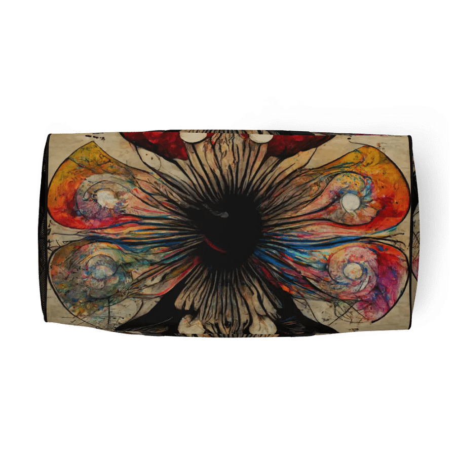 Surreal Mushroom Dreams All-Over Duffle Bag product image (5)