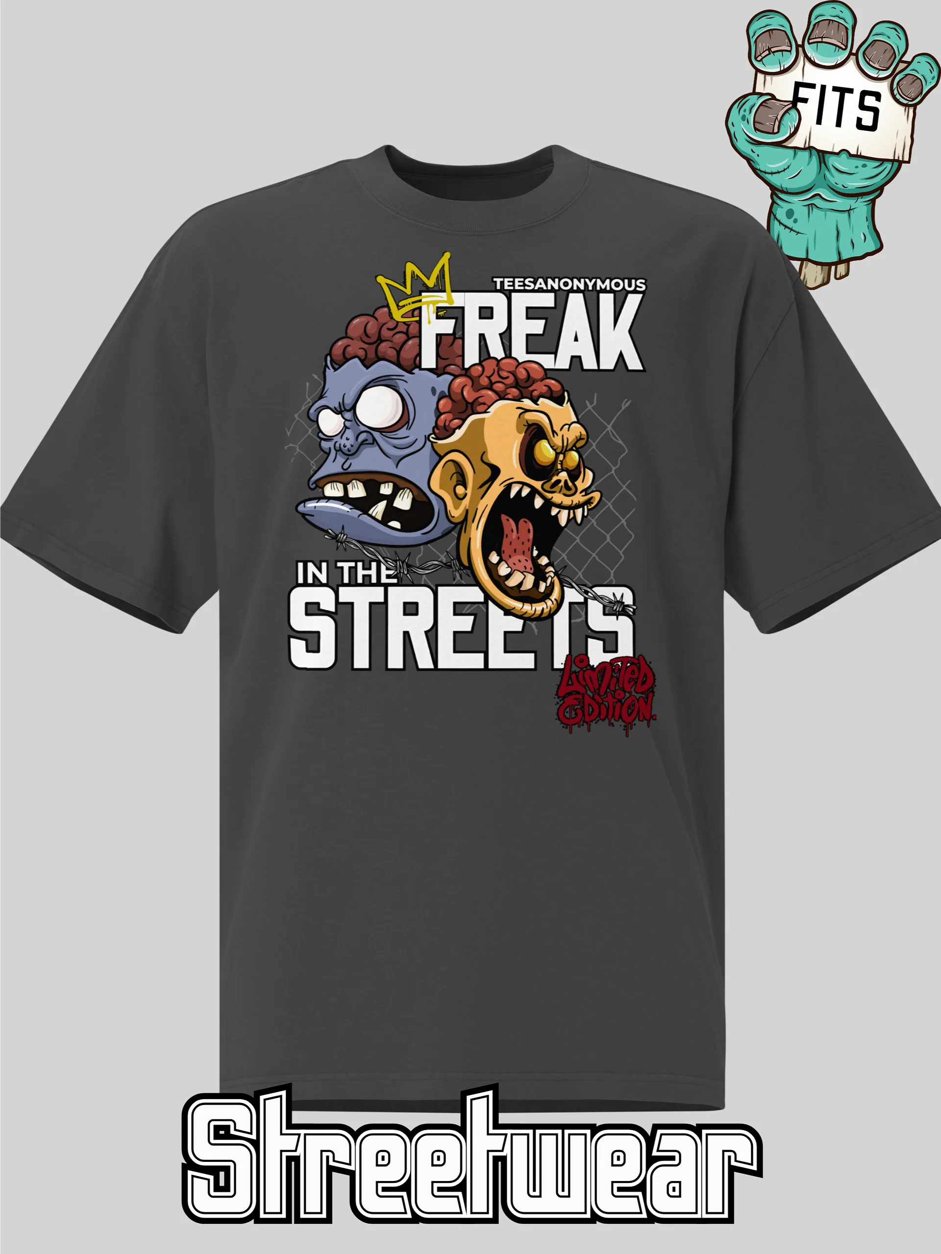 Streetwear Graphic Tee – the Original by Freak in the Streets product image (1)