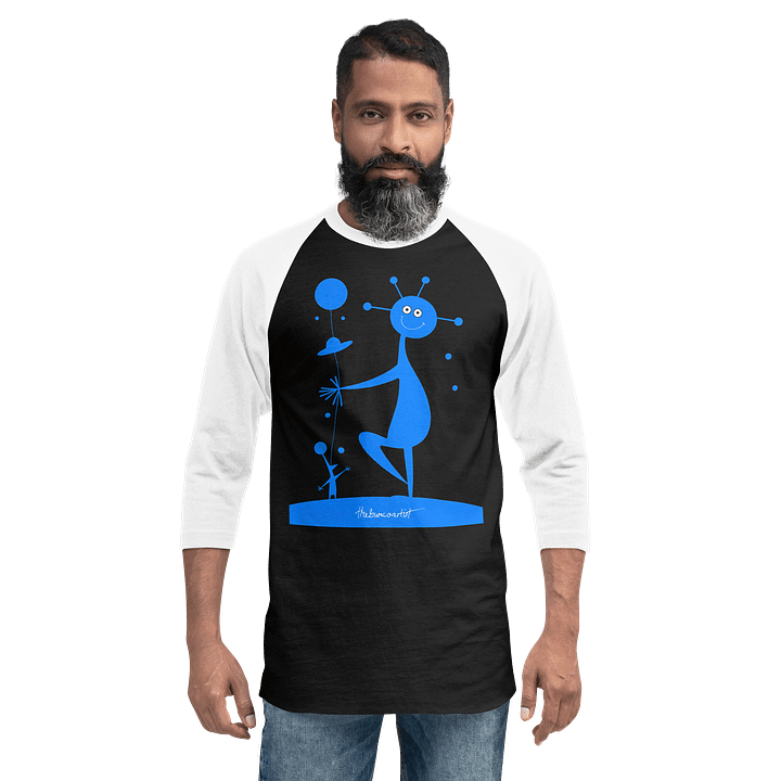 Tultex Fine Jersey Raglan Tee product image (2)