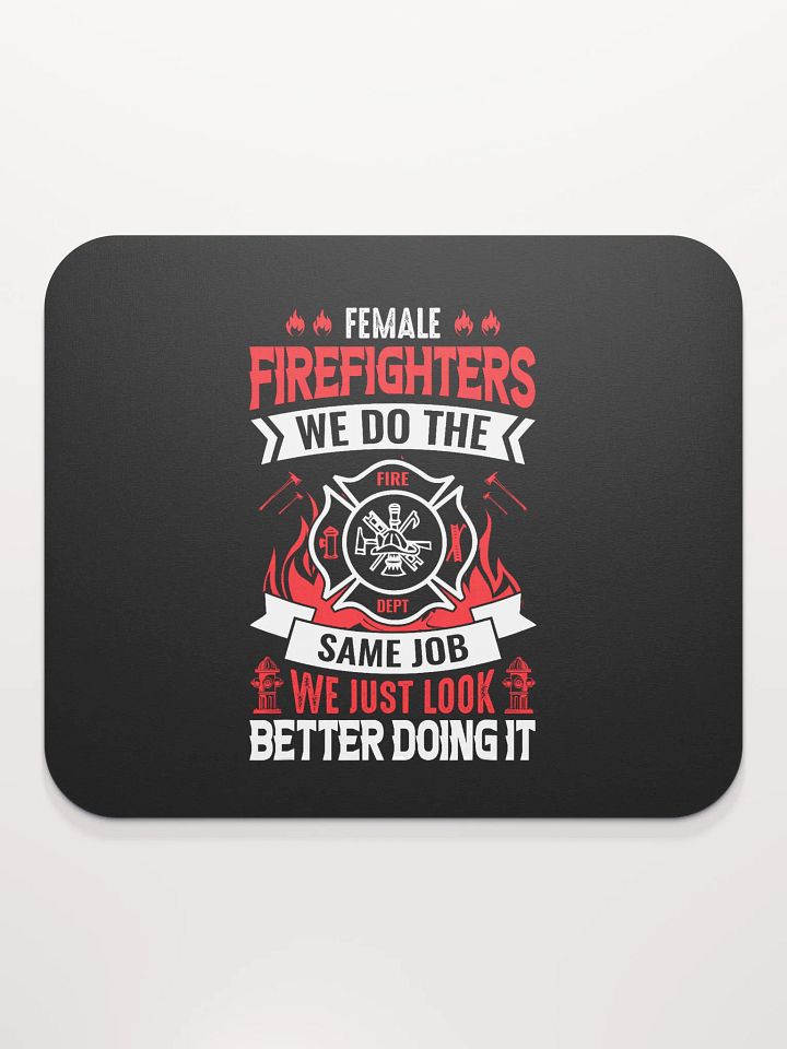 Female Firefighters - Mouse Pad product image (2)