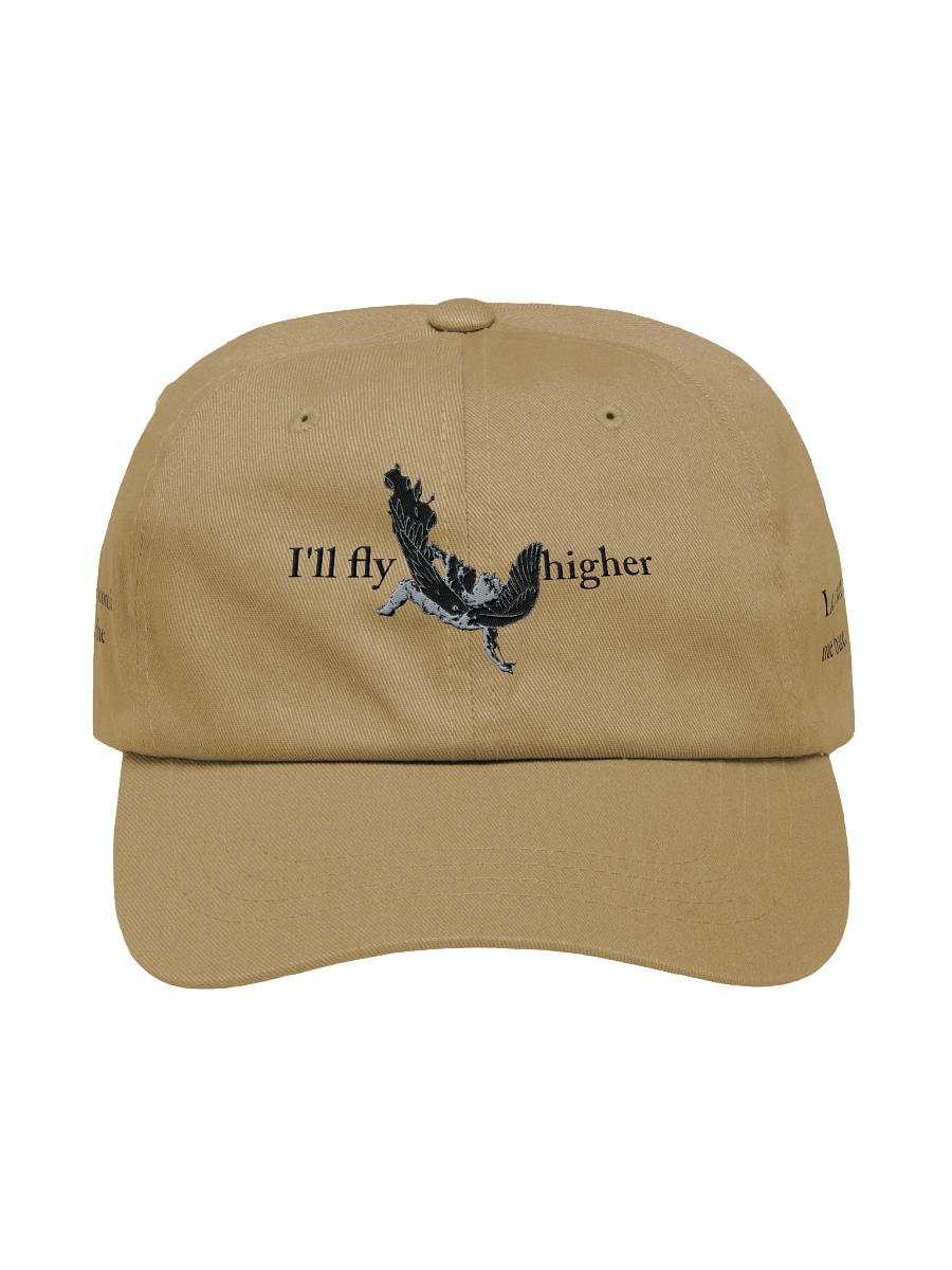 Icarus: "I'll fly higher" hat product image (1)