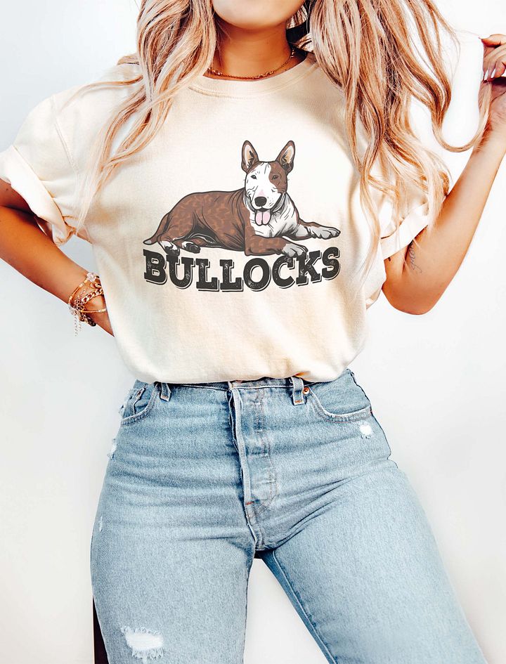 Bullocks T-Shirt of a Bull Terrier (Brindle) | Funny T-Shirt for Bull Terrier Paw-rents product image (16)