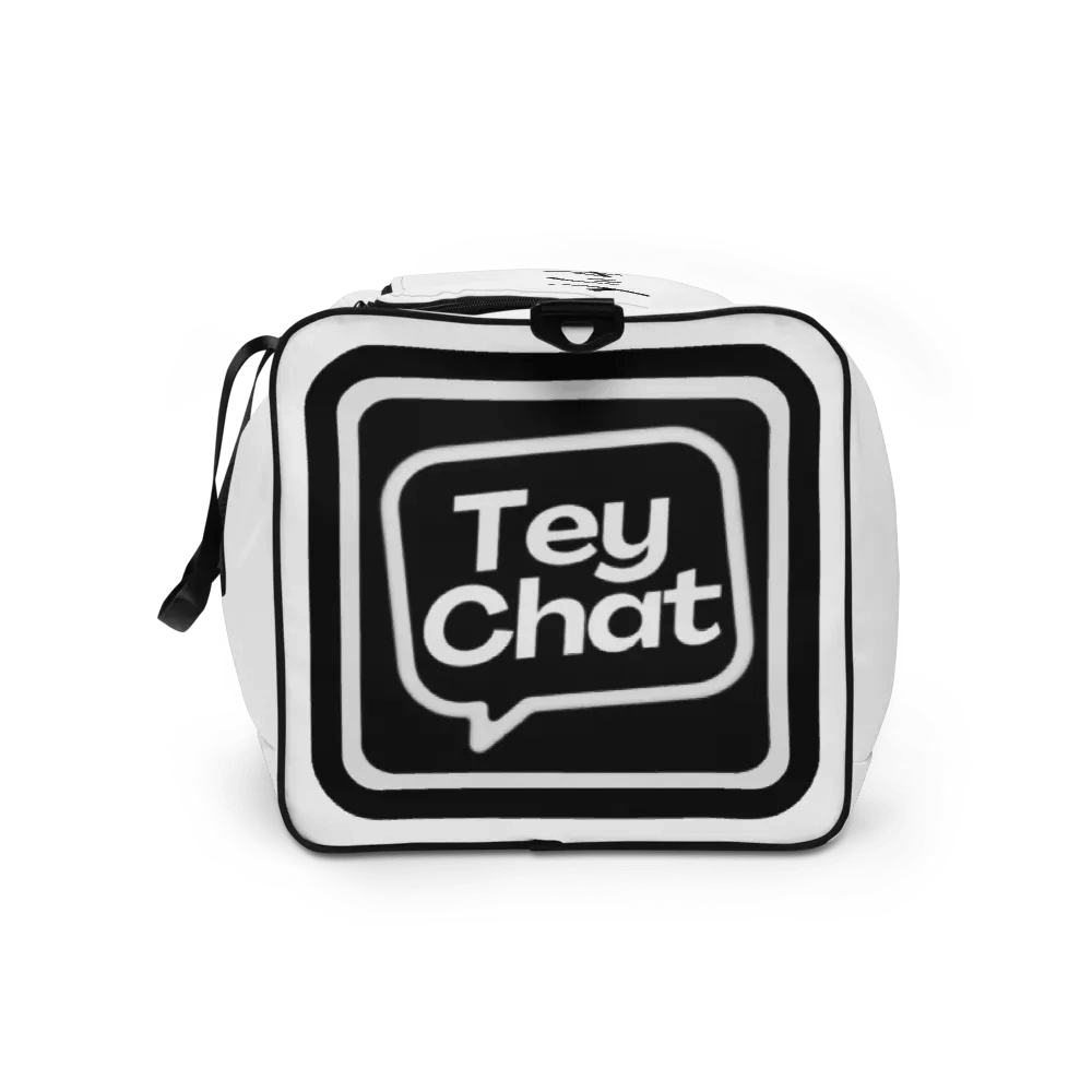 TeyChat White Duffel Bag product image (10)