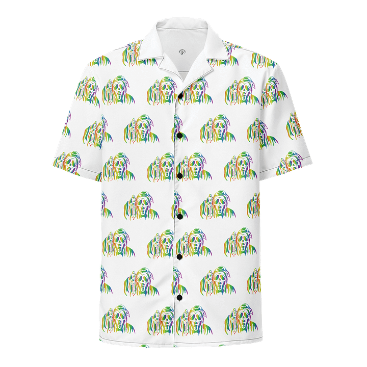 Rainbow Ghost Hawaiian Shirt product image (1)