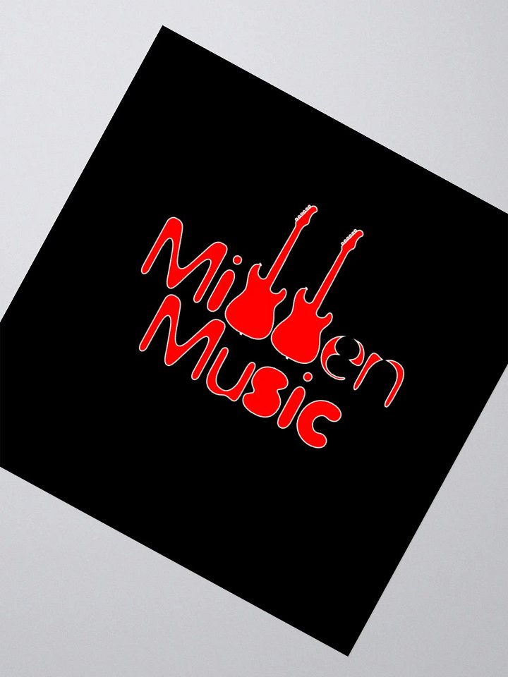 OG Red Logo 3x3 Sticker product image (2)