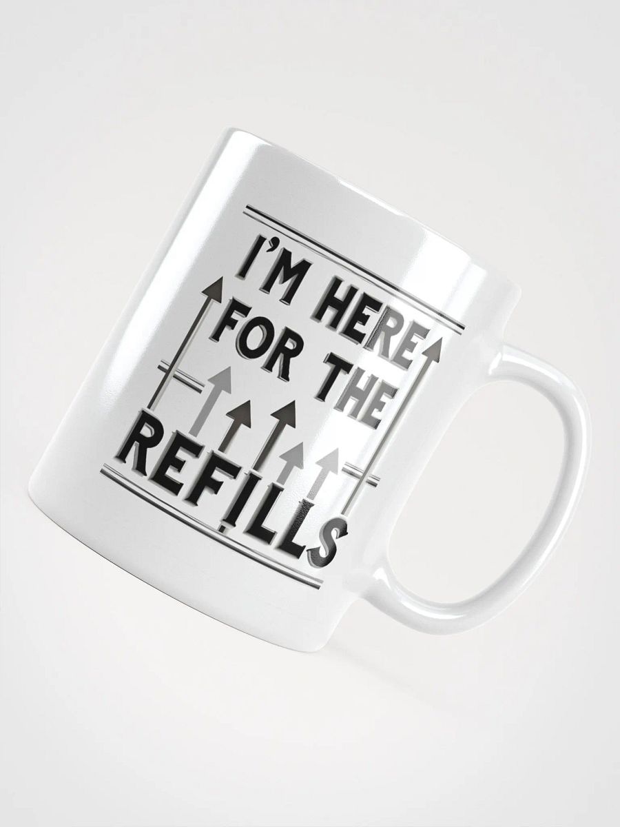Refill Revolution White Glossy Mug product image (4)