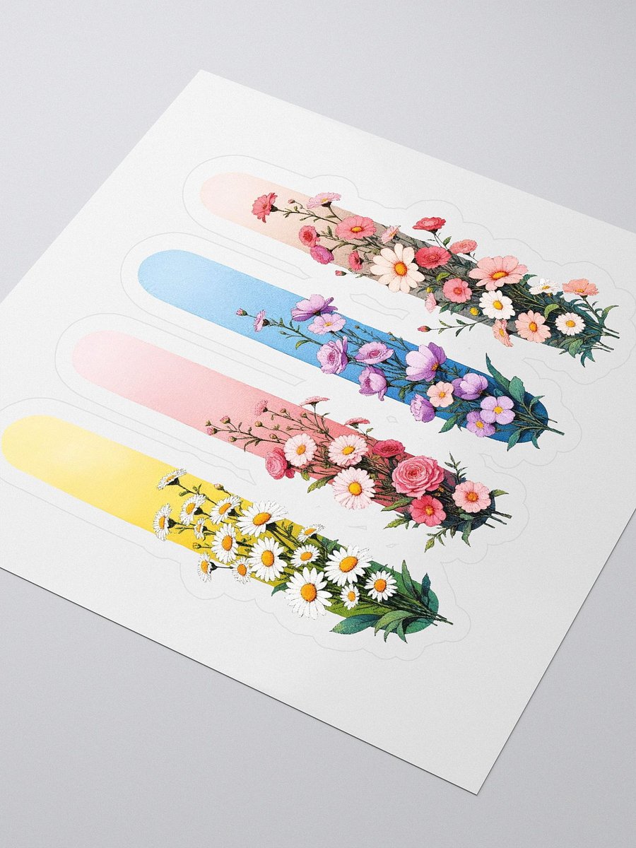 April Floral Fantasy Kiss Cut Stickers product image (3)
