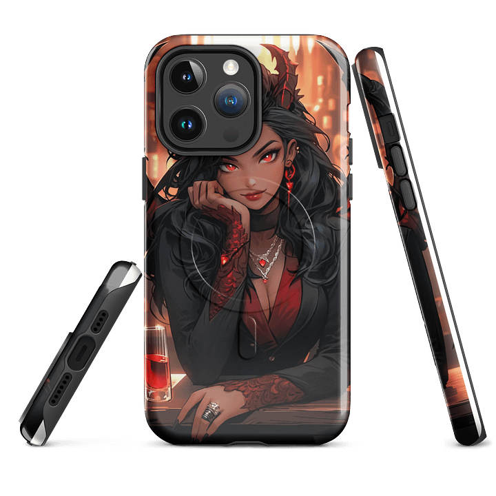 lady in red Iphone case product image (4)