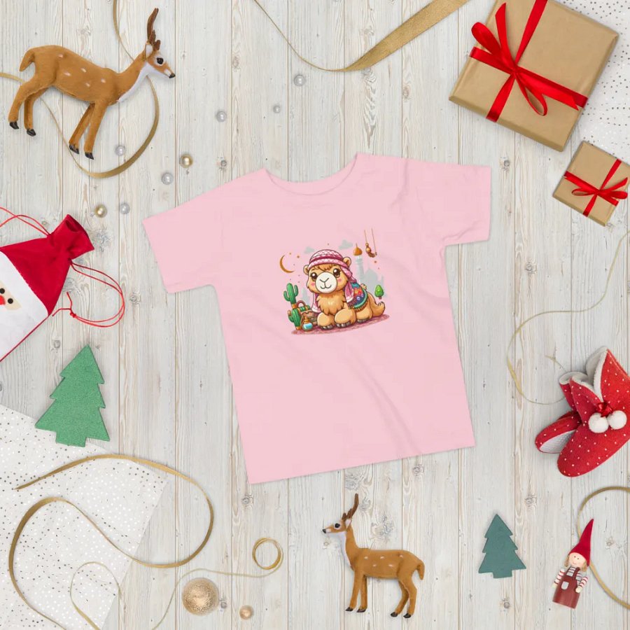 Kawaii Arabian Camel Tshirt for Child product image (6)