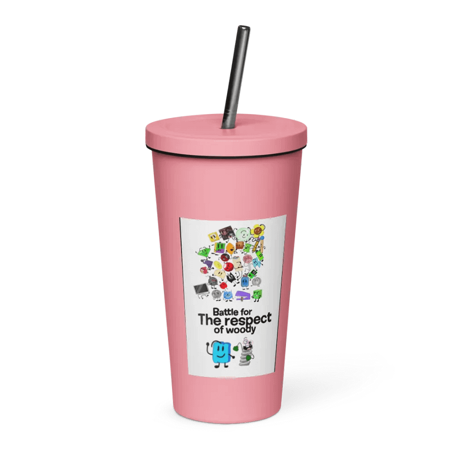 The bftrow poster Insulated Tumbler with a Straw product image (1)