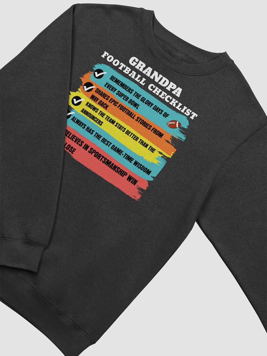 Grandpa Football Guru Crewneck Sweatshirt product image (13)