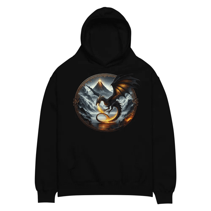 Majestic Dragon's Fury Hoodie product image (2)