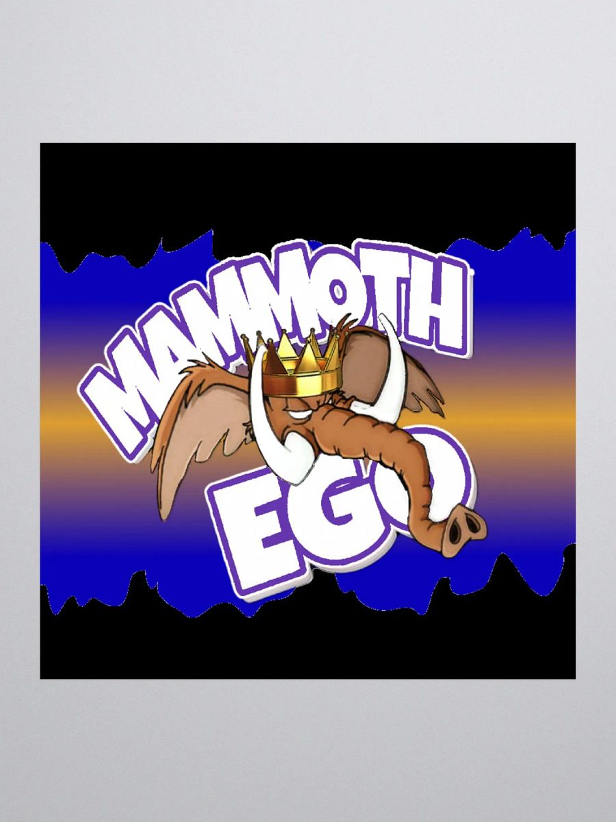 Official Mammoth Ego Sticker product image (1)