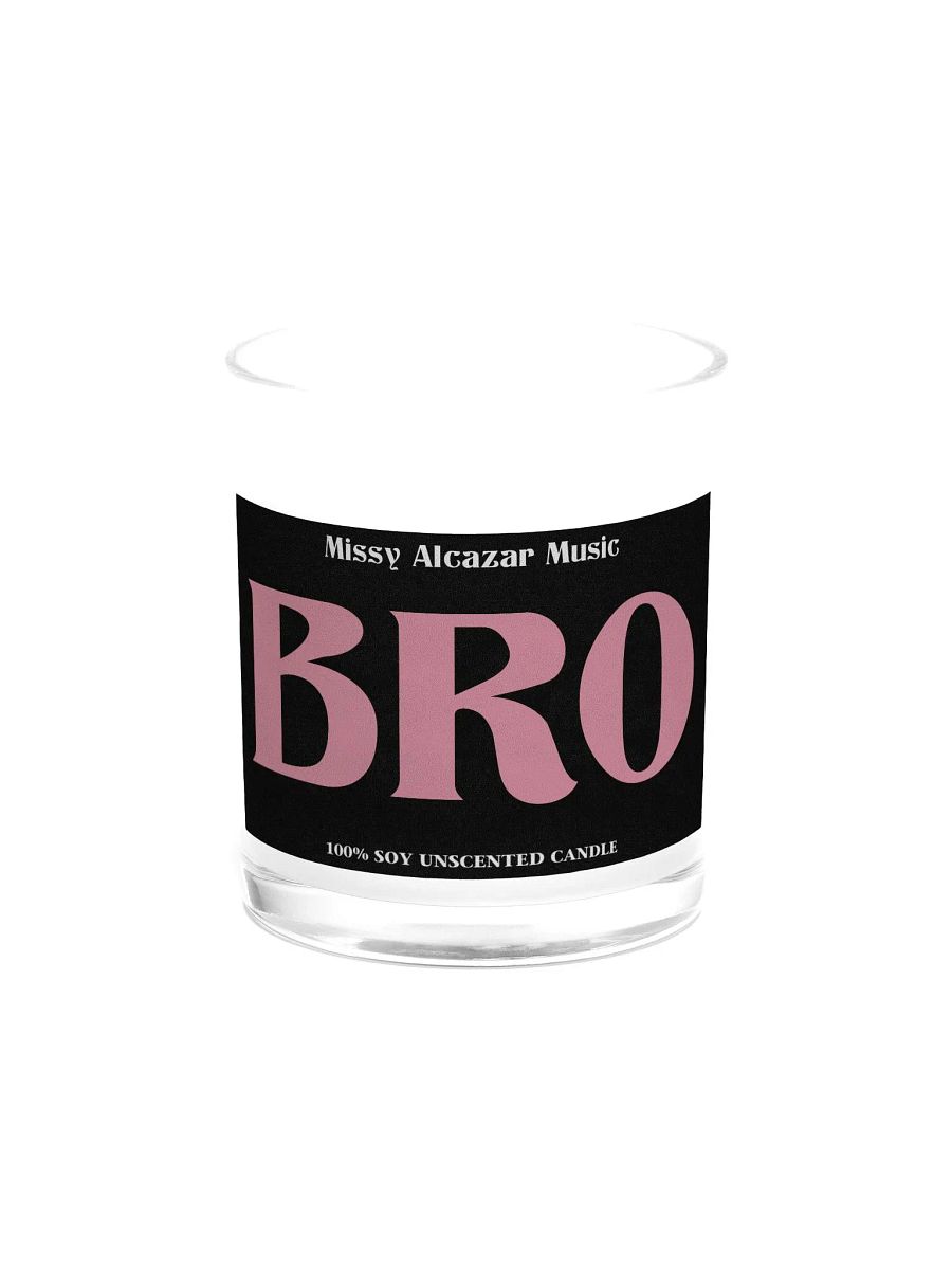 Bro soy candle product image (2)