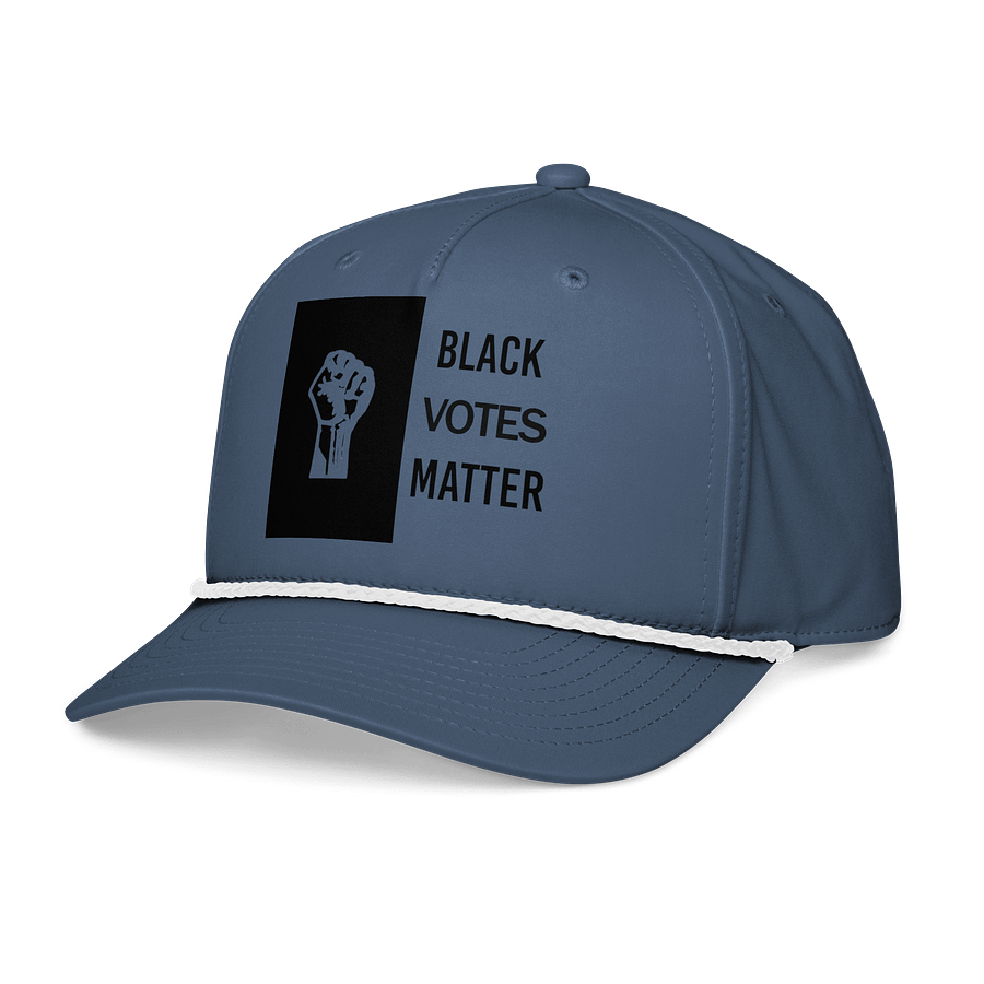 Black Votes Matter Rope Cap product image (4)